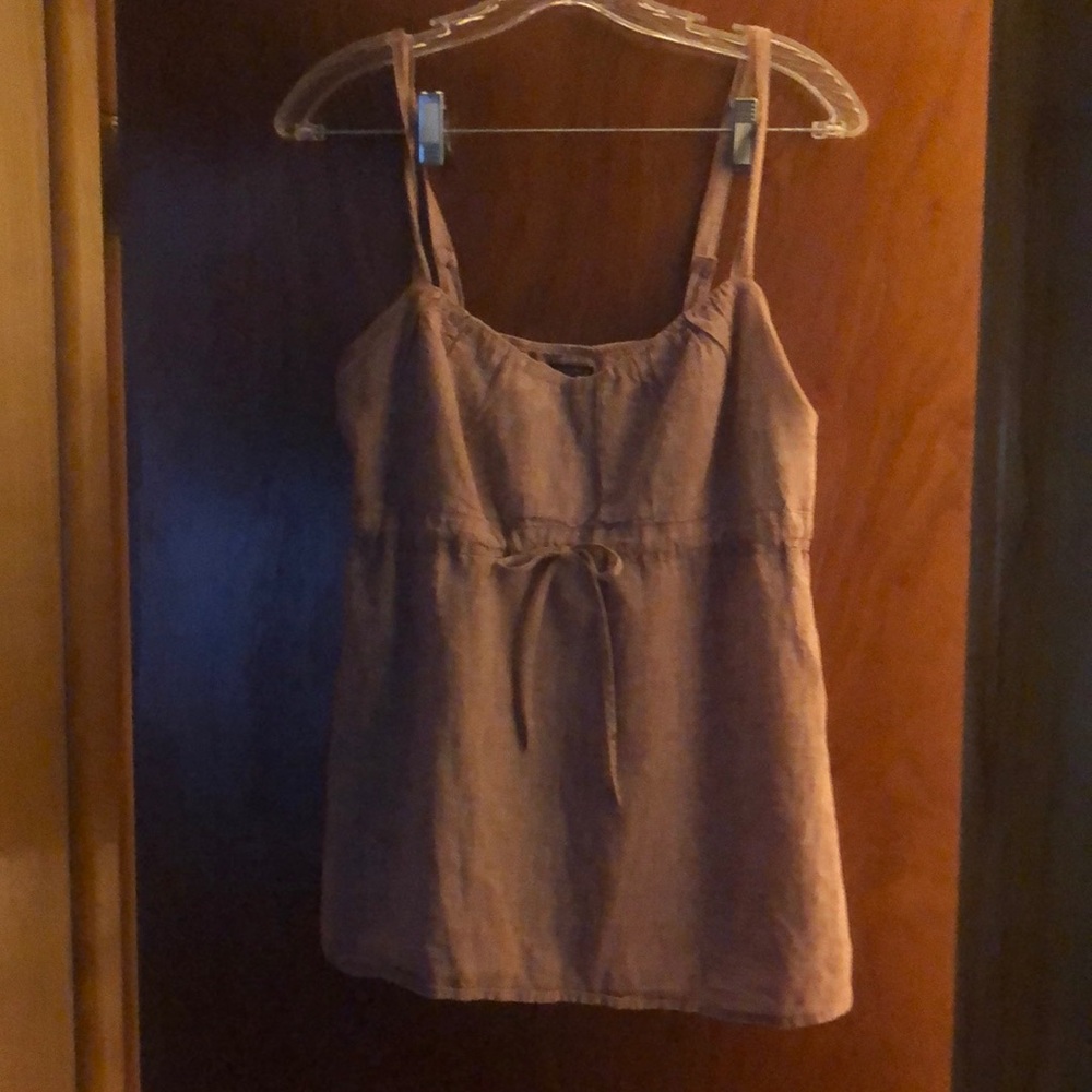 Patagonia chambray spaghetti string top